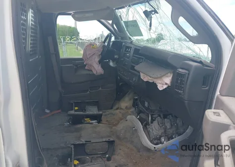 2021 Chevrolet Express Cargo Rwd 3500 Extended Wheelbase Wt from USA, damaged, VIN 1GCZGHF72M1164128